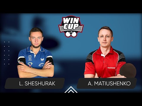 00:45 Liubomyr Sheshurak - Andrii Matiushenko West 6 WIN CUP 27.02.2024 | TABLE TENNIS WINCUP