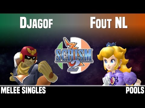 Schism 2 - 0x | Djagof (Captain Falcon) vs Fout NL (Peach) - MELEE SINGLES - POOLS