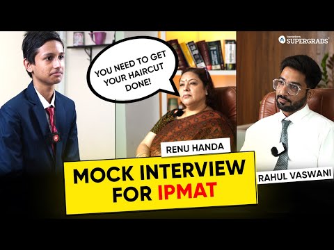 Mock Interview for IPMAT Exams 🔥| IPMAT 2024 Interview Strategy & Tips | IPMAT Interview Prep Tips