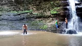 preview picture of video 'Air Terjun Sungai Mamis Desa Kepala Telake.'