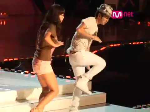 2008 Mnet 20's choice - Jang Geun Suk dance rehearsal