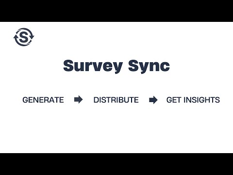 Survey Sync video preview