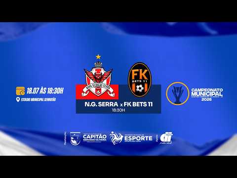 NOVA GERAÇÃO S. X FK BETS11 - CAMPEONATO MUNICIPAL DE CAPITÃO GERVÁSIO OLIVEIRA 2026