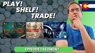 Play! Shelf! Trade! - Eclipse - Elysium - Endeavor