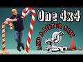 4x4 Candy Canes Easy Christmas Woodworking Project