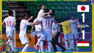 #ACFutsal2024 | Group C : Japan 1 - 1 Tajikistan