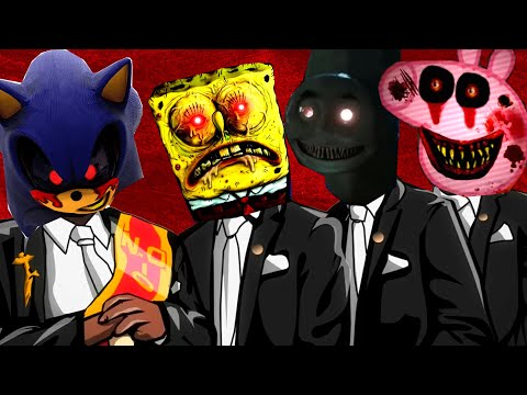 SpongeBob.EXE & Thomas.EXE & Knuckles.EXE & Peppa Pig.EXE - Coffin Dance Astronomia (COVER)