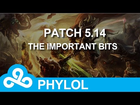 Patch 5.14 - the important bits - patch breakdown