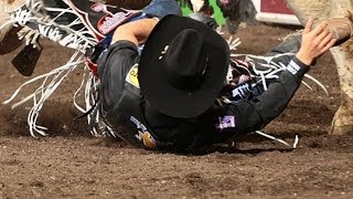 WRECK: Luis Blanco collides with Midnight Mood (PBR)