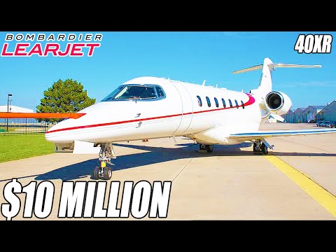 Inside The $10 Million Learjet 40XR