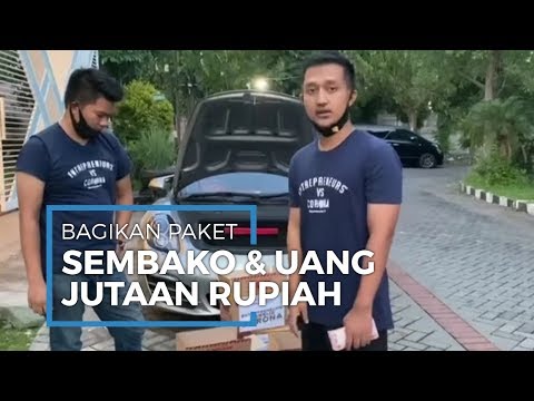 Balas Prank Ferdian Paleka dengan Bagikan Sembako dan Uang Tunai Jutaan Rupiah