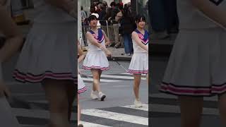 日大櫻丘高校 バトントワラー部　銀座 交通安全ゴールデンパレード