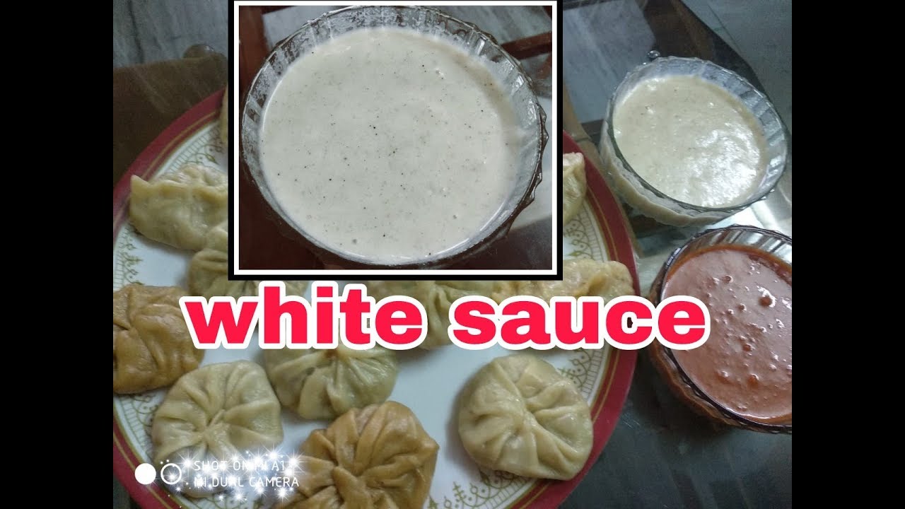 white sauce recipe-momos white chutney- मोमो का व्हाइट सॉस in hindi and english