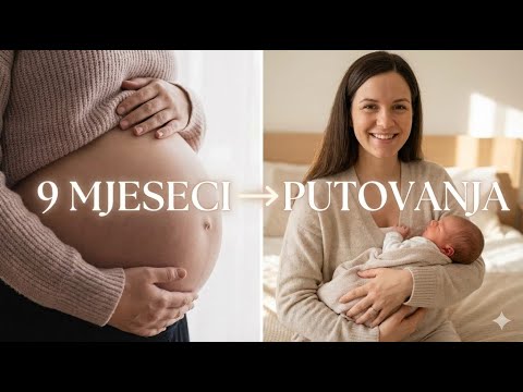 Moja trudnoća i porod: 9 mjeseci u 3 minute (Time-Lapse)