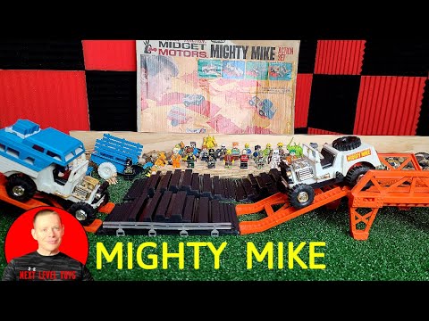 MIGHTY MIKE ACTION PLAY SET BY REMCO (1960s)