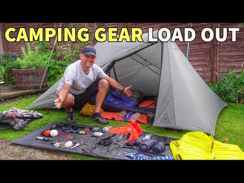 All My Gear for Wild Camping & Hiking UK