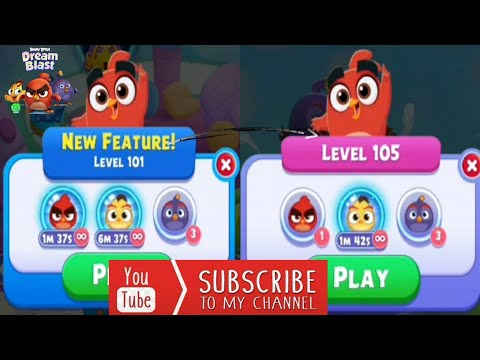 Angry Birds Dream Blast - Android gameplay ep #21(level 101 - level 105)
