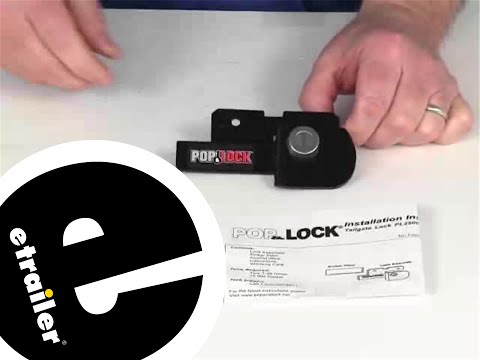 etrailer | A Closer Look at the Pop & Lock Custom Tailgate Lock