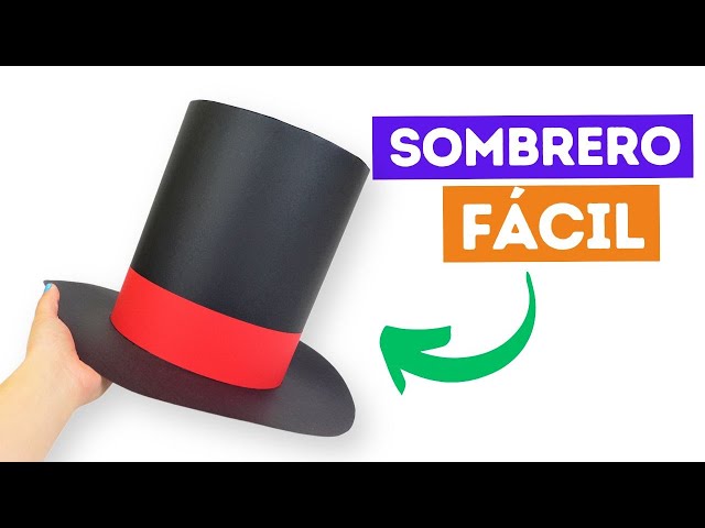 Vídeo relacionado con Carnavalife Sombrero Chistera de Copa de Fieltro Satén Gorro de Ronda Mago con Cinta de Raso para Adultos y Niños (Negro, Adulto (56-58cm))
