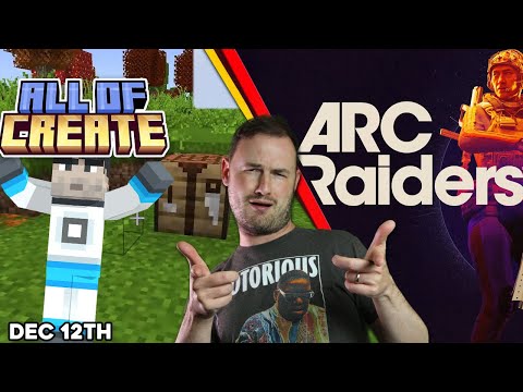 Automation Crazy in Minecraft: All of Create & ARC Raiders with Justin!