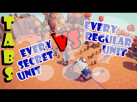 Secret Unit Army vs Regular Unit Army in TABS | Who Will WIN?