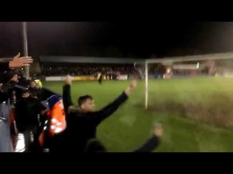 Dorchester Town v Weymouth - Weymouth celebrations