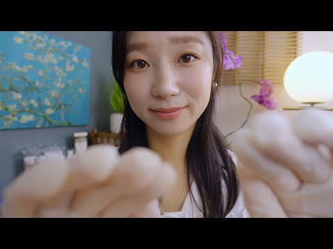 ASMR Palpating Your Face and Scalp - YouTube