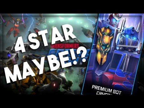 4 Star Bot!? Transformers: Forged to Fight | Crystal Opening