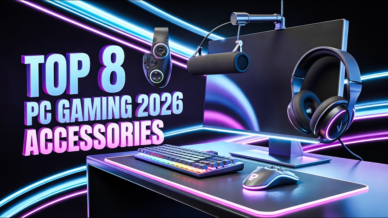 Top 8 Best Gaming Accessories For PC 2026! ✅
