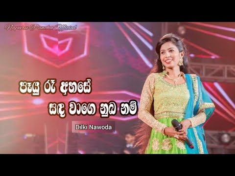 Payu Ra Ahase Sanda Wage Nuba Nam (පෑයු රෑ අහසේ සඳ වාගේ නුබ නම්) Dilki Nawoda