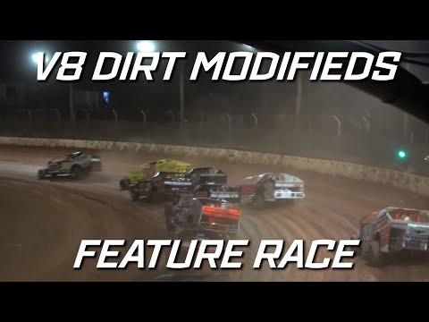 V8 Dirt Modifieds: King of the Ring - A-Main - Maryborough Speedway - 18.06.2022