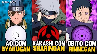OS 10 USUÁRIOS DE OLHOS ROUBADOS MAIS PODEROSOS DE NARUTO