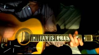 Solitary Man ~ Neil Diamond - Johnny Cash ~ Acoustic Cover w/ Bluesharp