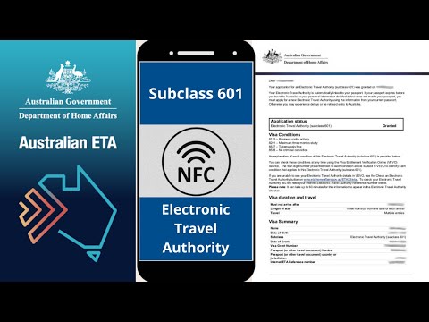 2025 - How to Apply for Australia ETA Subclass 601 on App