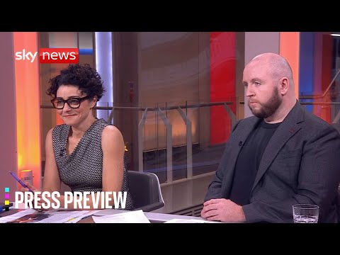 Sky News Press Preview | Henry Hill & Jenny Kleeman | Tuesday 21 October 2025