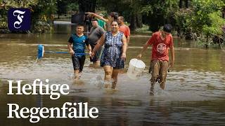 Hunderte nach Überschwemmungen in Costa Rica in Notunterkünften