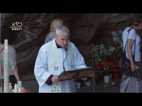 Chapelet du 21 juillet 2022 à Lourdes