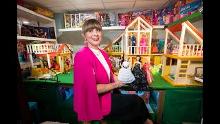 NewsdayTV's Elisa DiStefano takes a tour of Barbie collection at Cindy Hammerquist's Huntington home