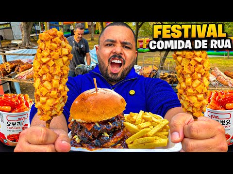 STREET FOOD FESTIVAL *I tried EVERYTHING you need to know