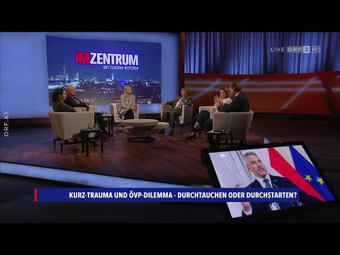 IM ZENTRUM: Kurz-Trauma und ÖVP-Dilemma - Durchtauchen oder Durchstarten? (23.10.2022)