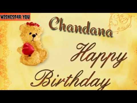 Happy Birthday Chandana