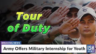 Army Offers Military Internship for Youth