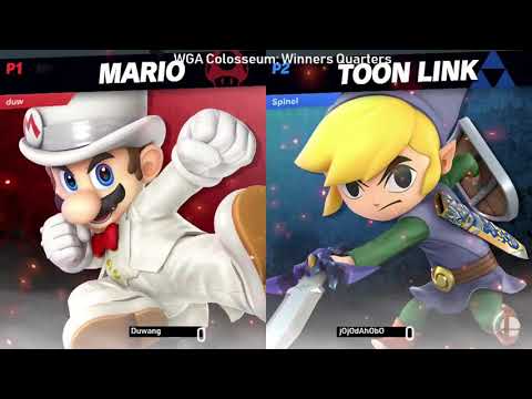 Duwang (Mario) vs. JojoDaHobo (Toon Link) - WGA Colosseum 21 - Winners Semifinals