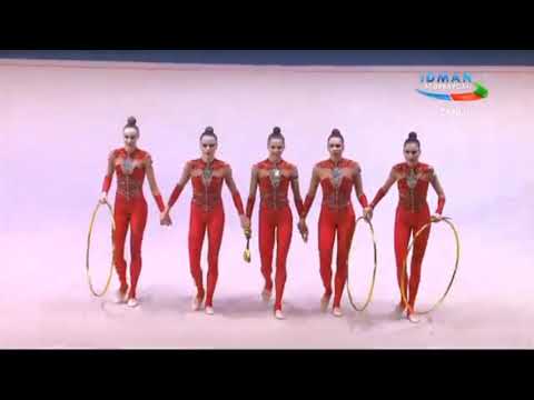 World Cup Baku 2019 AA   Ukraine 3 Hoops + 2 Clubs