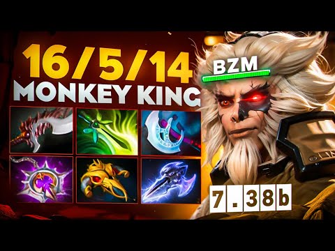 НОВЫЙ МК ОТ BZM ЗАКЕРИЛ ИГРУ ПРОСТЫМ РАБОТЯГАМ🔥| Monkey King 7.38b