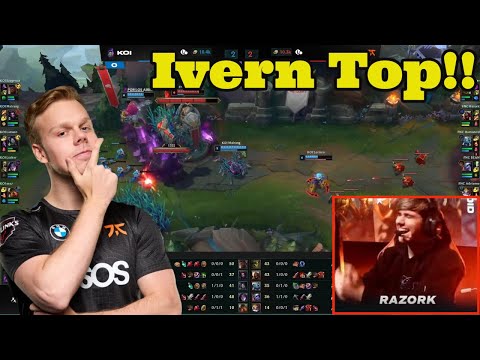 Wunder Was STYLING On The LEC CHAMPIONS With IVERN TOP...