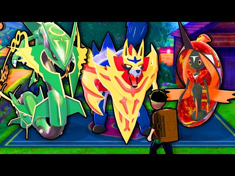 We Randomize Our Starters to Legendary Pokemon, Then We Battle!