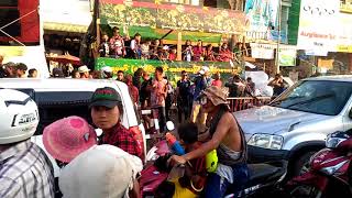 preview picture of video 'Thingyan Myawaddy Myanmar 2018, สงกรานต์เมียวดี พม่า 2561'