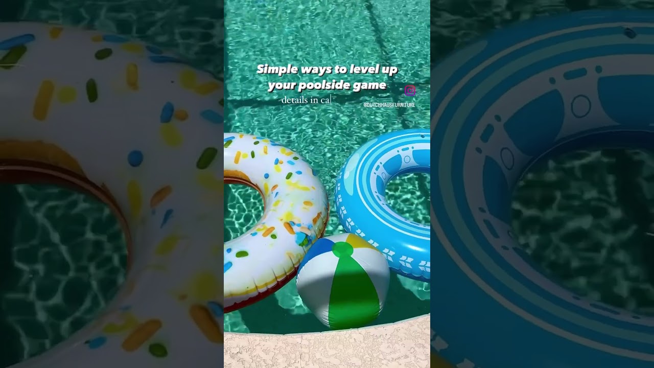 Tips to Host a Summer Pool Party☀️🌊🌴