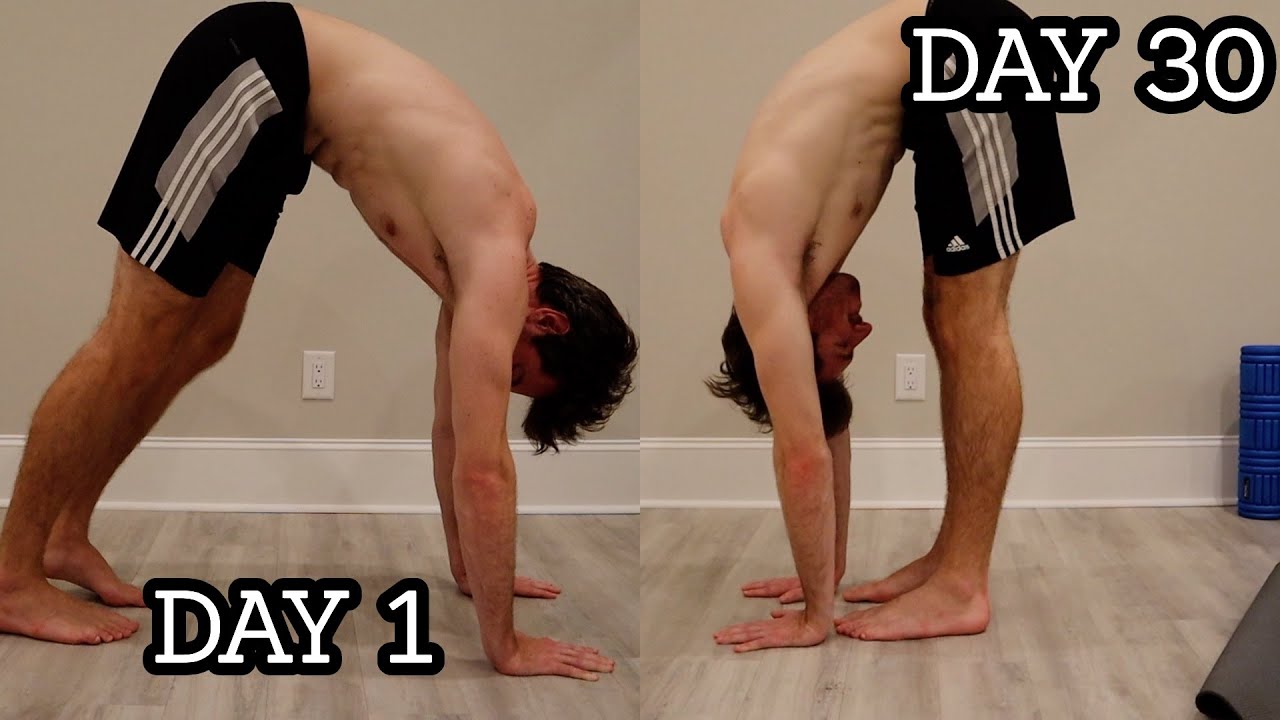30 Day Hamstring Stretch Progress | Elephant Walk